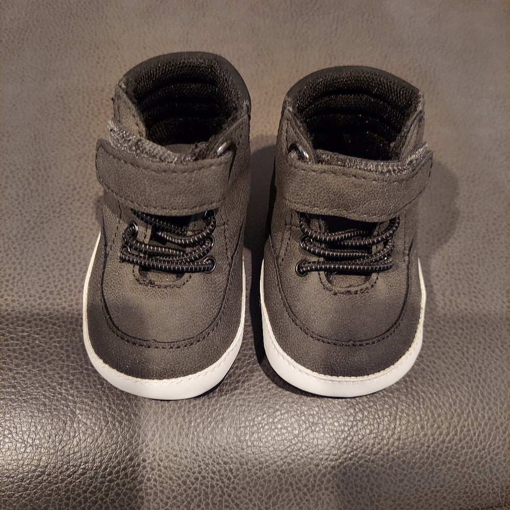 Gray boy shoes